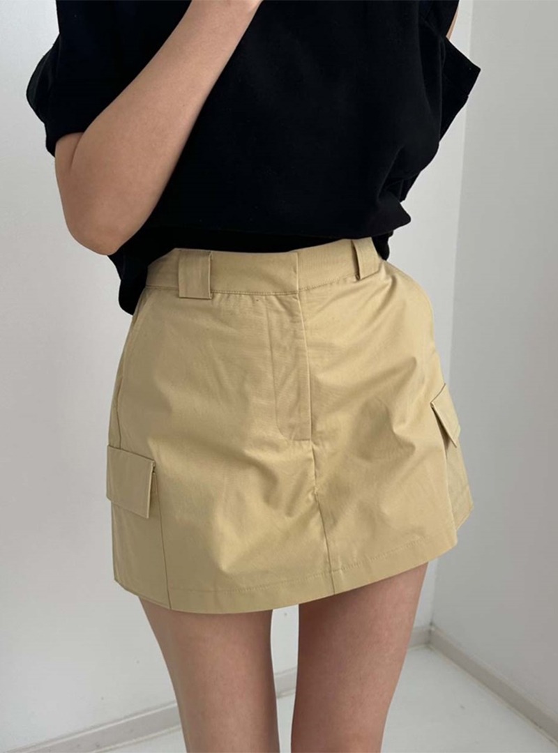a good fit short cargo skirt pants